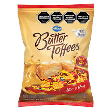CARAMELOS BUTTER TOFFES BON O BON 822 GRS